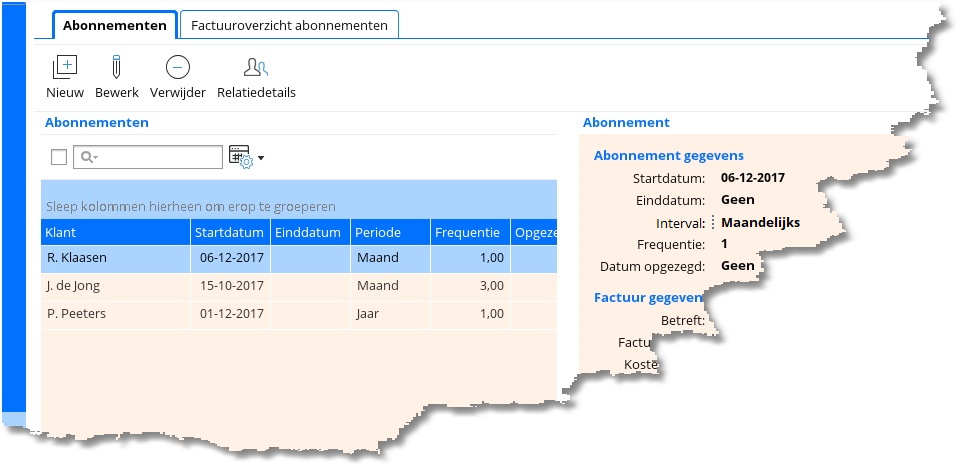 Abonnementen