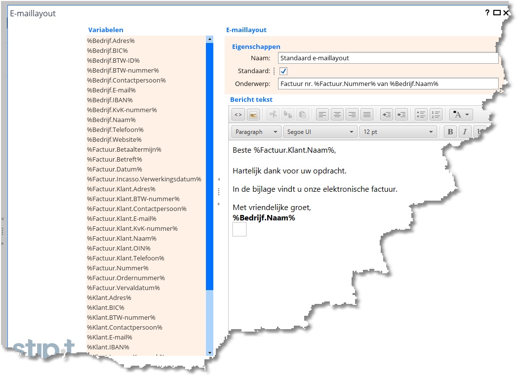 emaillayout